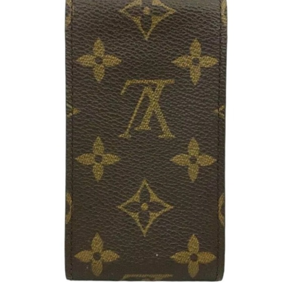 786145AL (V1) Louis Vuitton Cigarette Case Brown Monogram - Picture 2 of 13